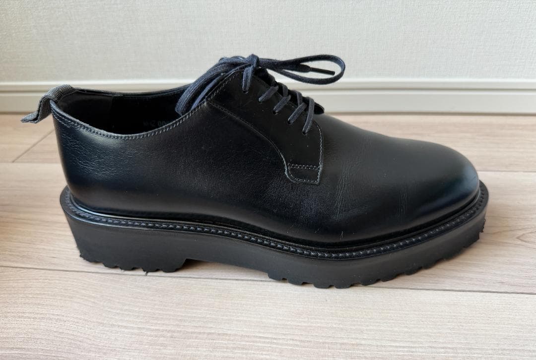 WH WHZ-0008 7.0【干場愛用Ｚソール】プレーントゥシューズ　ブラック