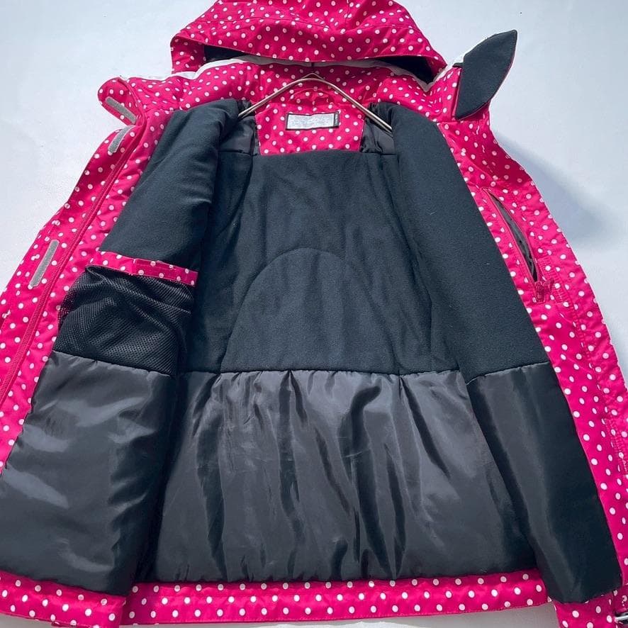 【大きいサイズ】フェニックス　レディース スキーウェア上下セット ドット柄 O