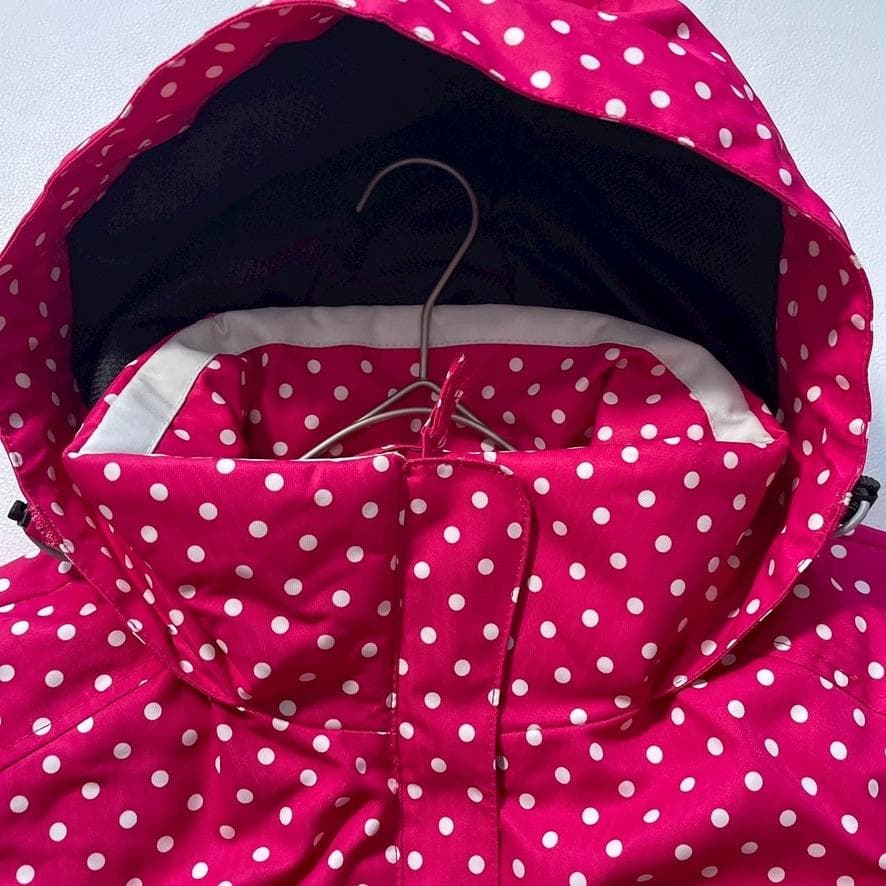 【大きいサイズ】フェニックス　レディース スキーウェア上下セット ドット柄 O