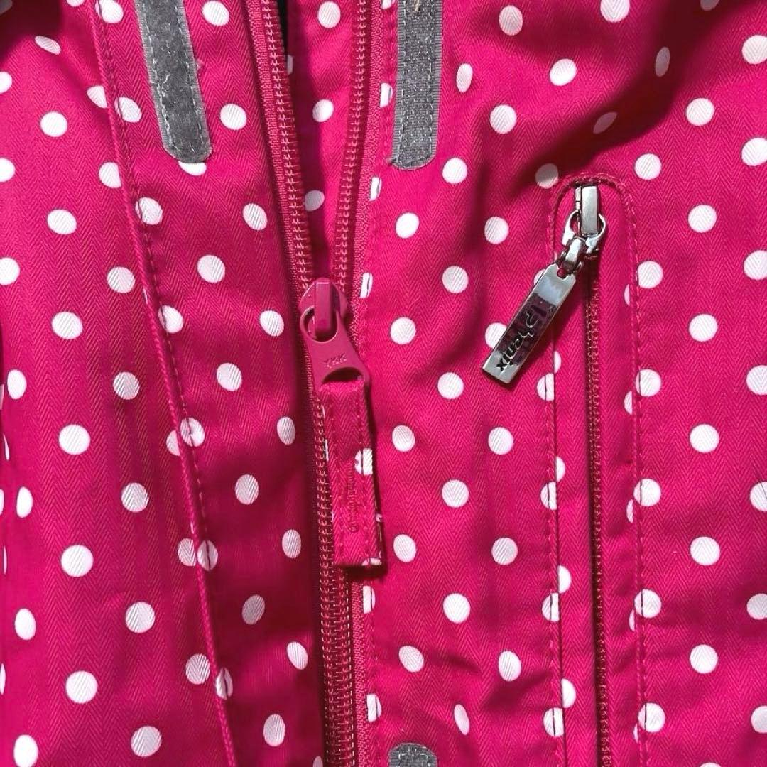 【大きいサイズ】フェニックス　レディース スキーウェア上下セット ドット柄 O