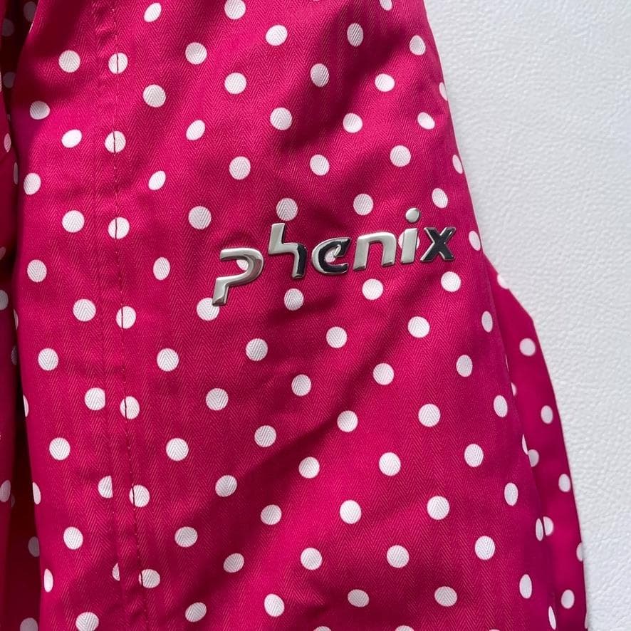 【大きいサイズ】フェニックス　レディース スキーウェア上下セット ドット柄 O