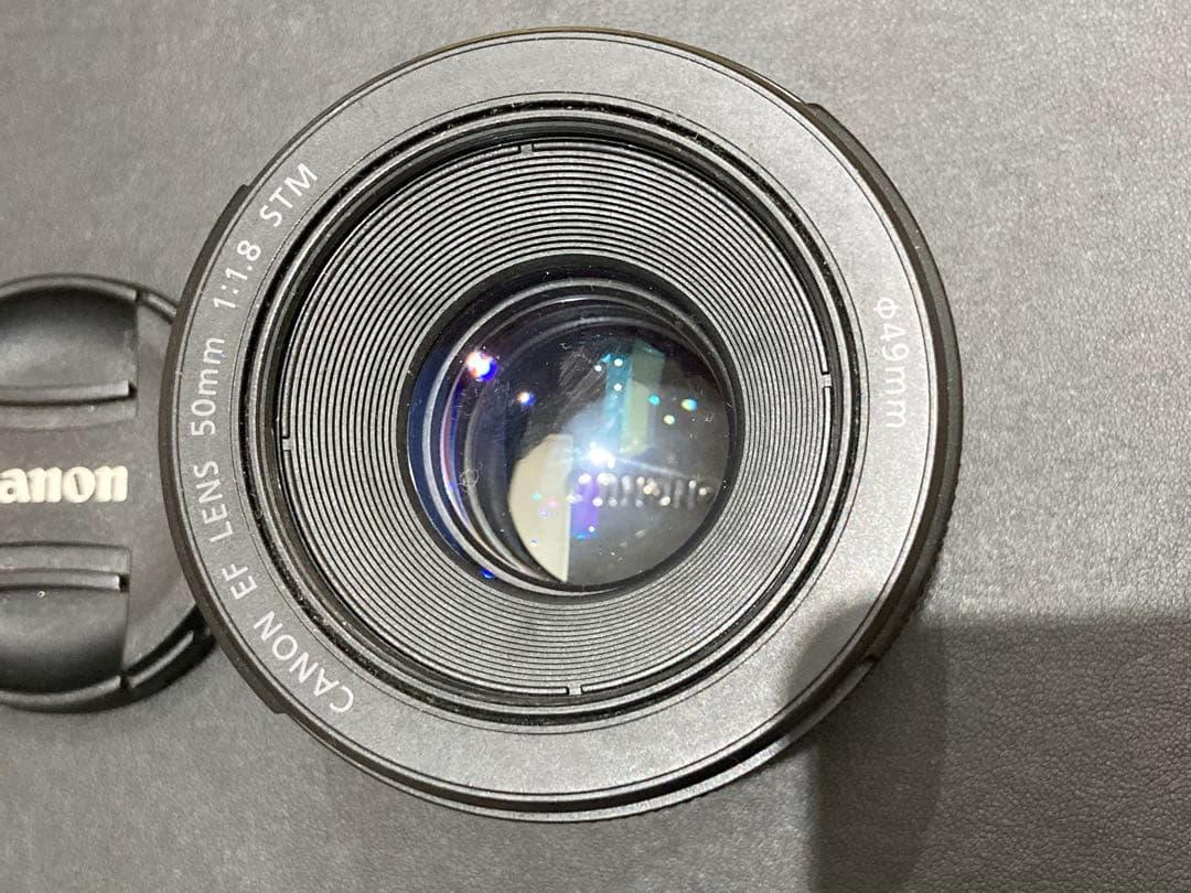 美品 Canon EF50mm F1.8 STM 単焦点レンズ