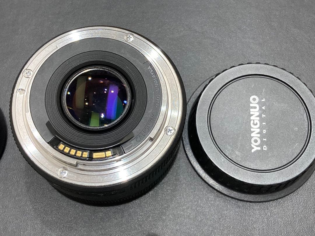 美品 Canon EF50mm F1.8 STM 単焦点レンズ