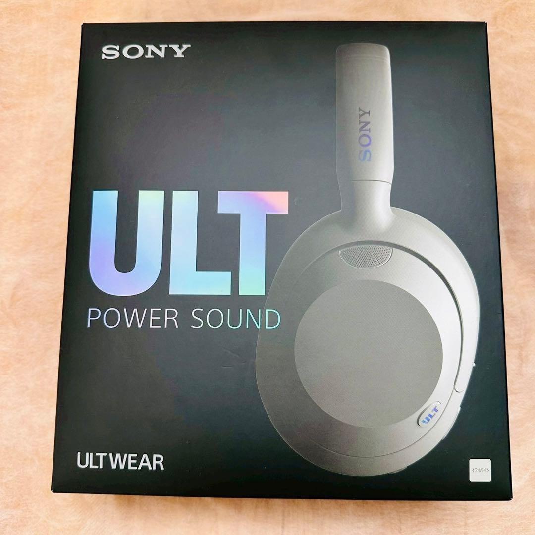 極美品✨ SONY WH-ULT900N ULT WEAR 重低音オフホワイト