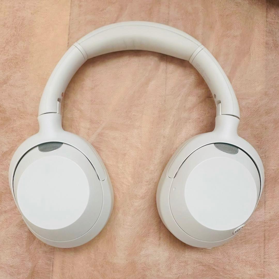 極美品✨ SONY WH-ULT900N ULT WEAR 重低音オフホワイト