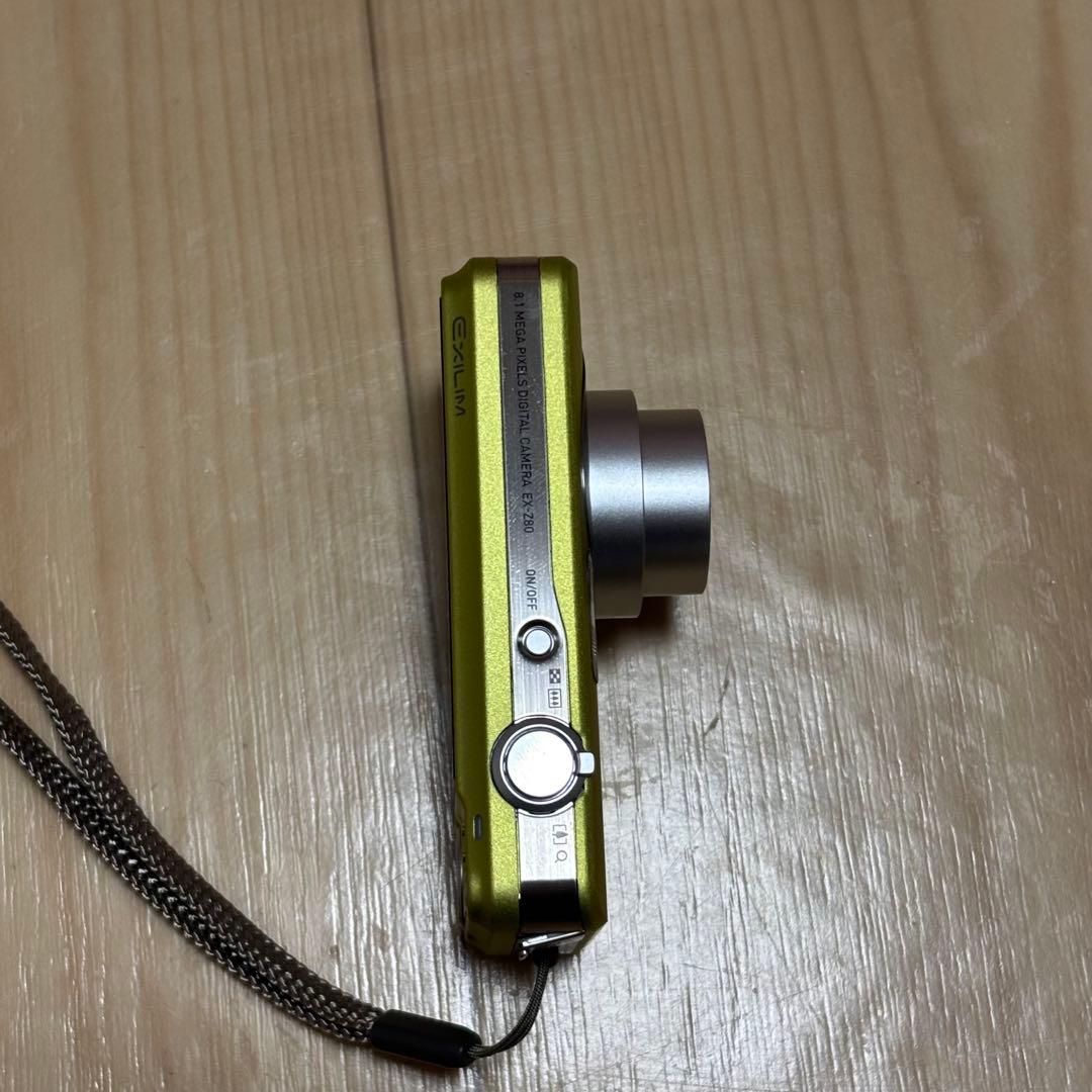 CASIO EXILIM EX-Z80 イエロー カシオ デジカメ　コンデジ