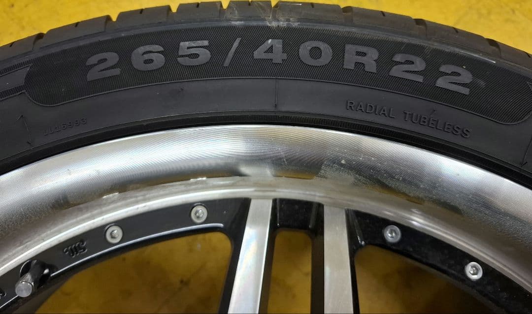 FIRENZE　フィレンツェ　22インチ　ホイール　タイヤセット　ハリアー　等に