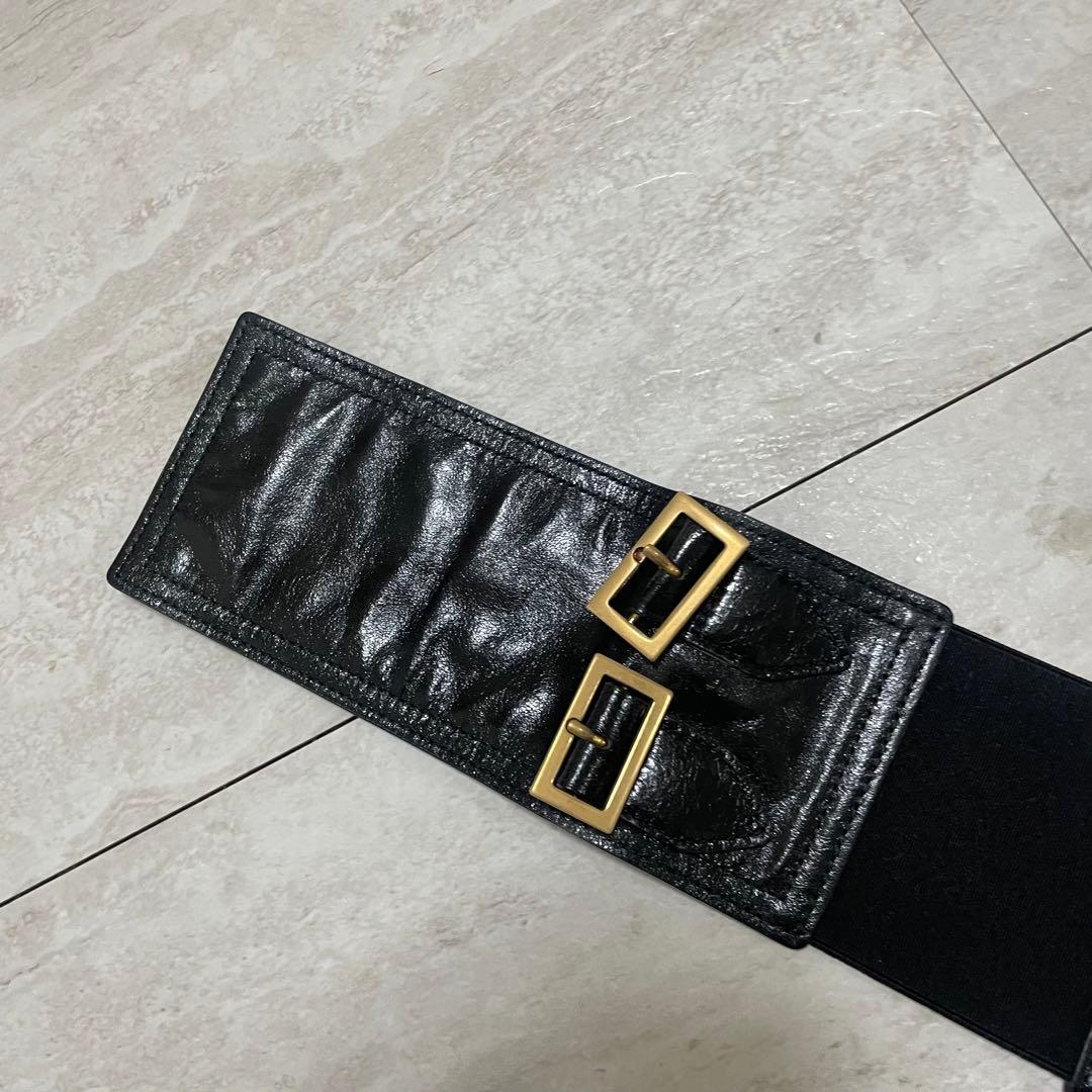 DIOR サドルベルト　レザー