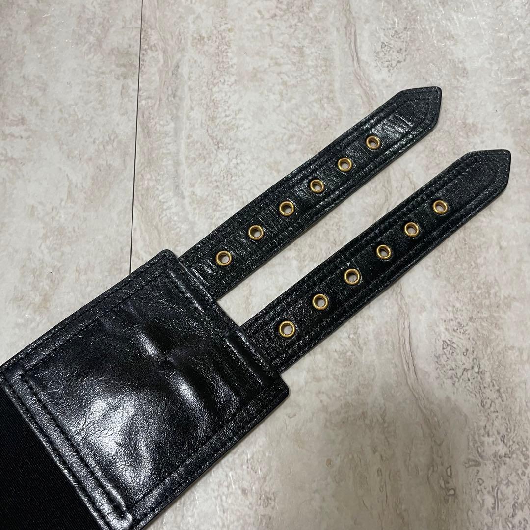 DIOR サドルベルト　レザー