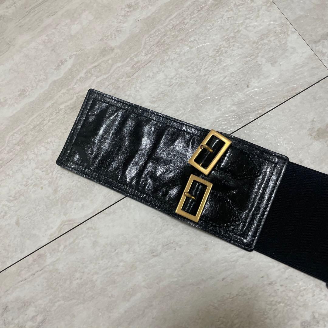 DIOR サドルベルト　レザー