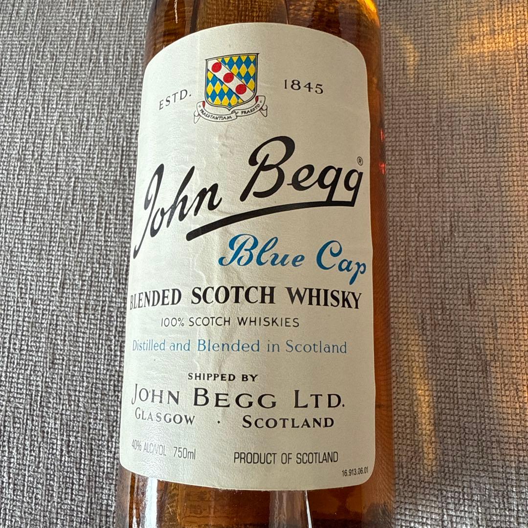 John Begg Blue Cap ブレンデッドスコッチウイスキー 750ml
