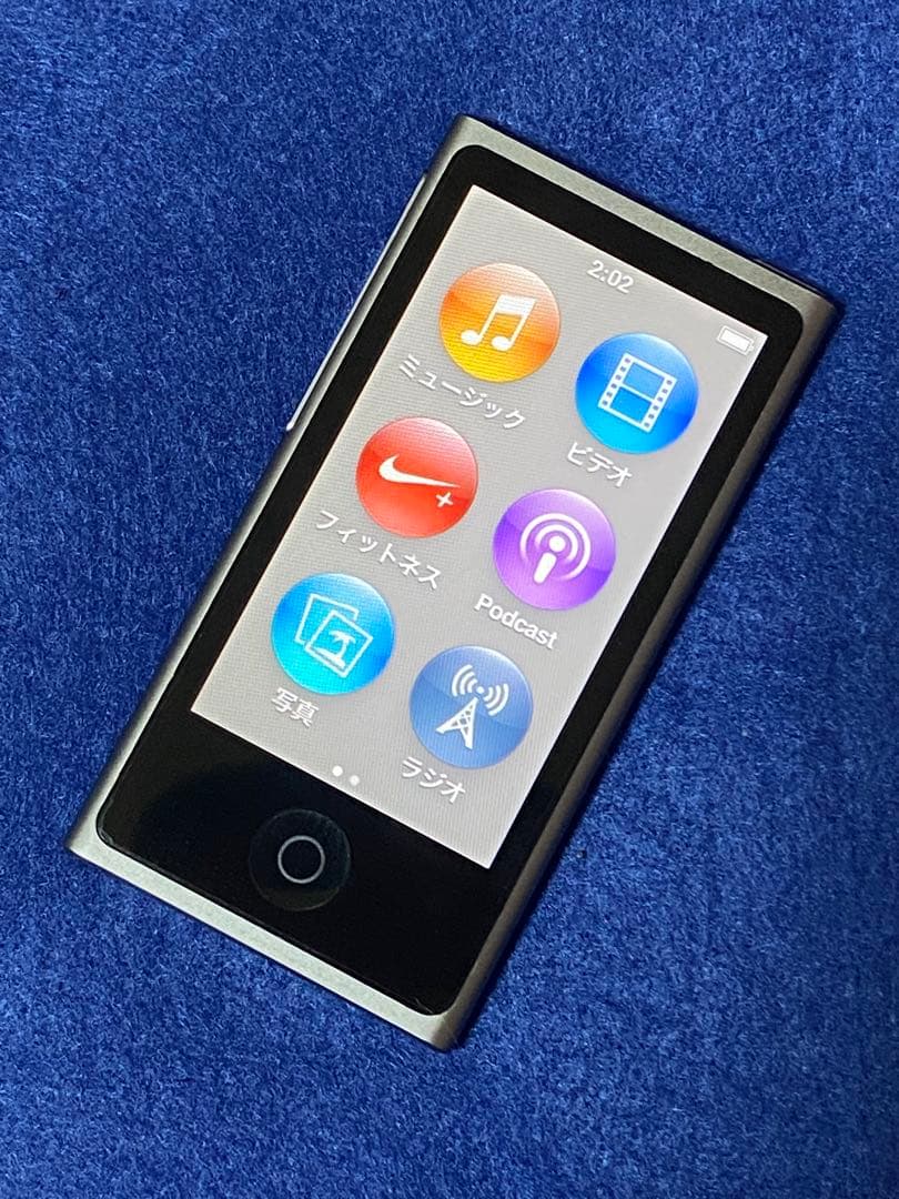 新品バッテリー Apple iPod nano 第7世代 スペースグレイ 綺麗