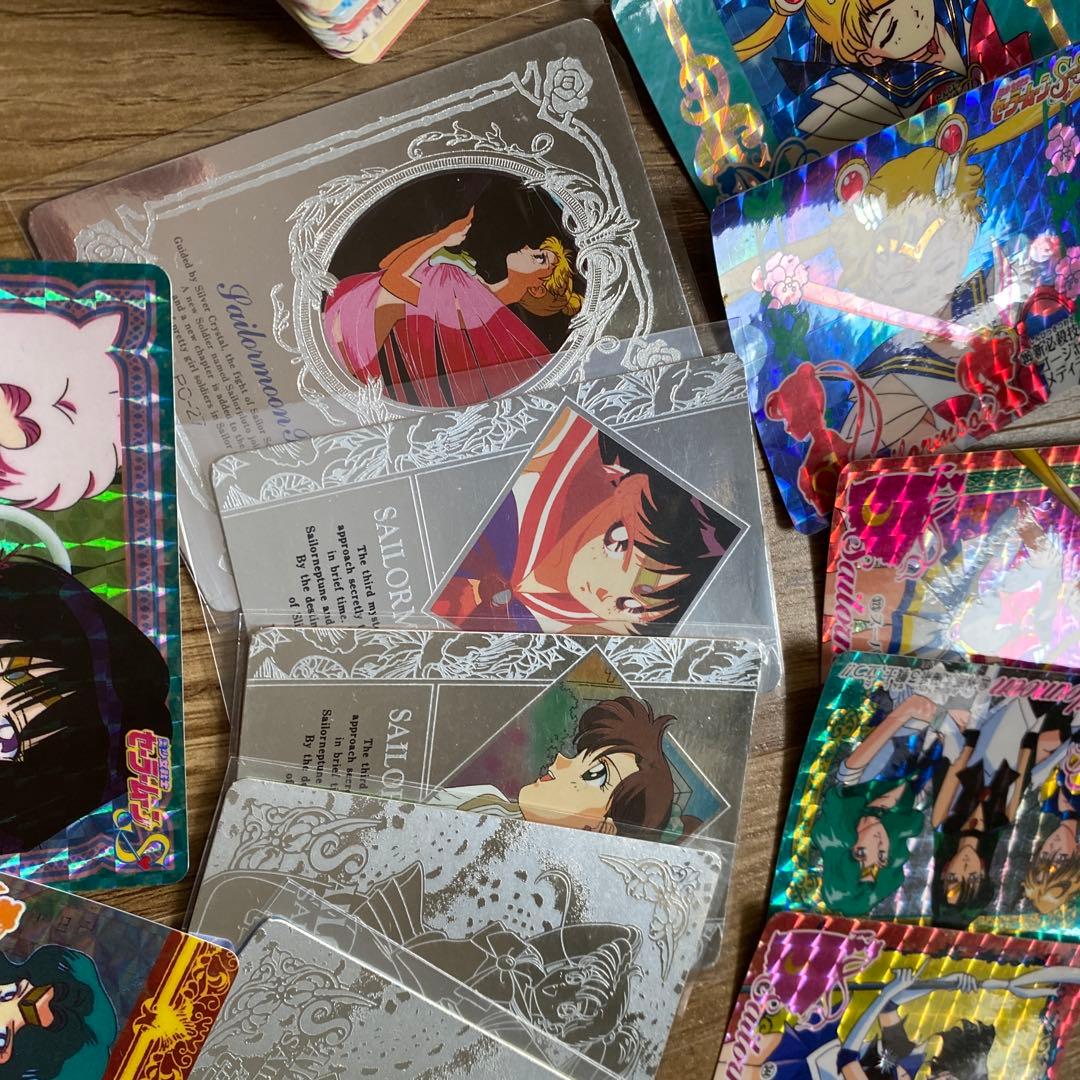 レアカード含む100枚以上！セーラームーン トレーディングカードセット