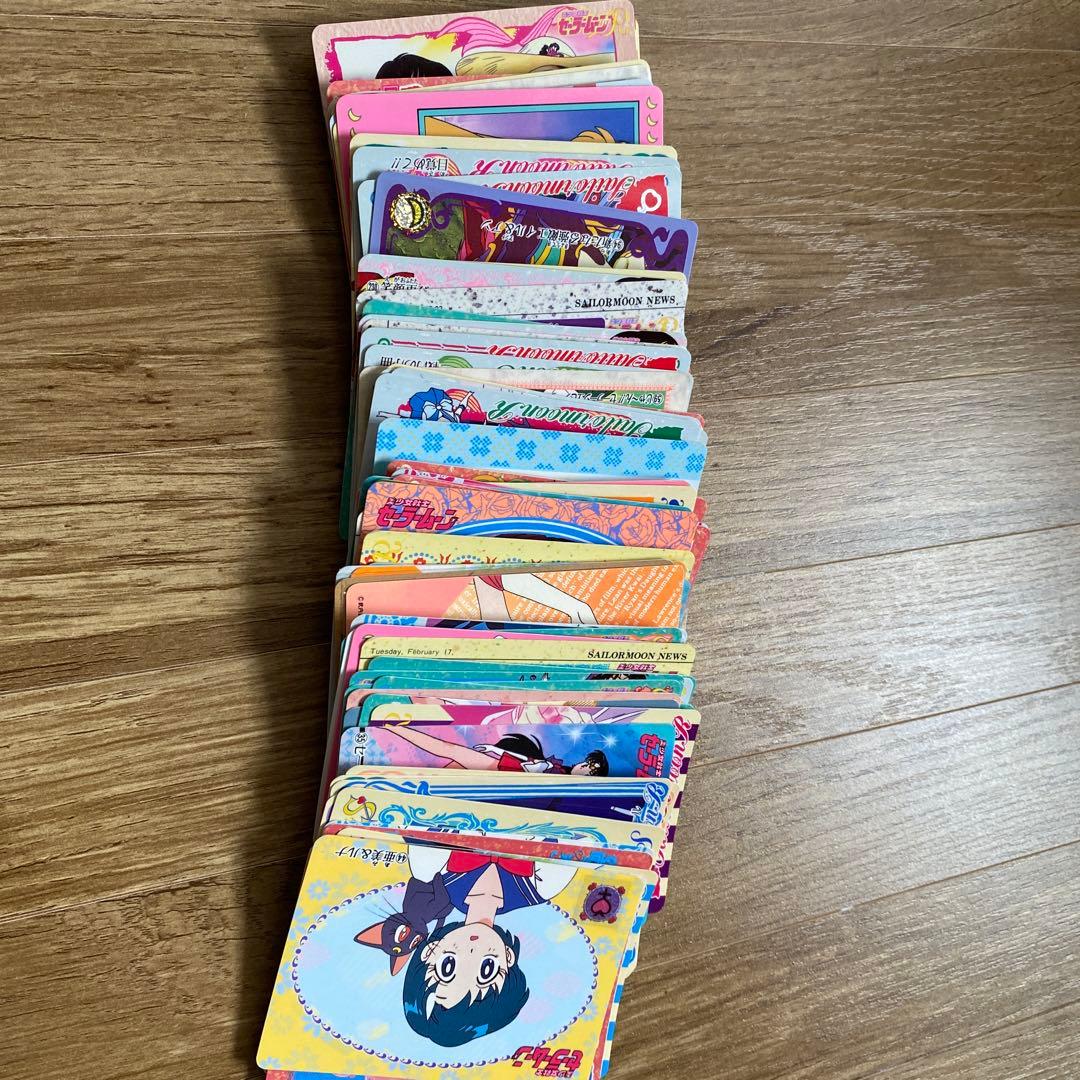 レアカード含む100枚以上！セーラームーン トレーディングカードセット
