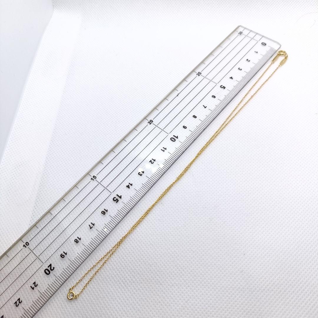 a*a様 極美品✨️　ティファニー　保存箱付き　バイザヤード　ゴールド　0.12