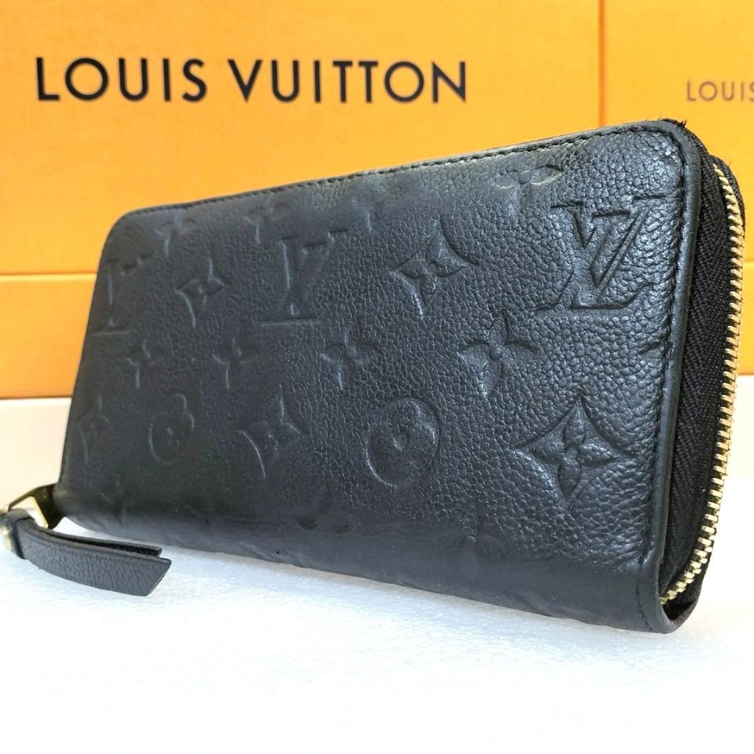 ジッピーウォレット アンプラント モノグラム ノワール ブラック ルイヴィトン