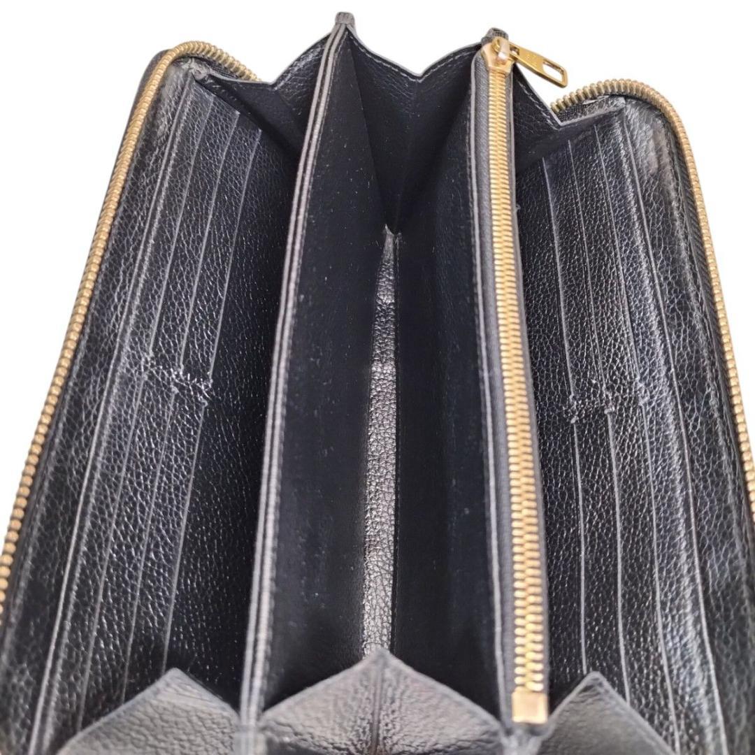 ジッピーウォレット アンプラント モノグラム ノワール ブラック ルイヴィトン