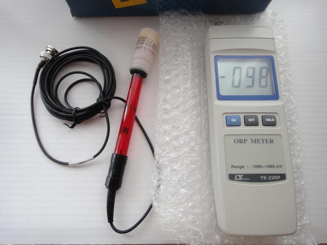 デジタルORPメーター　酸化還元電位計　YK-23RP　マザーツール