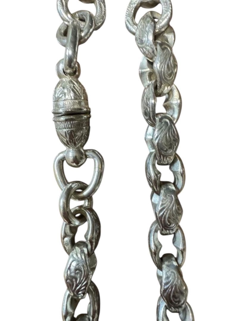 定価25万！極美品！初期 FUNNY 極太 925シルバー ウォレットチェーン