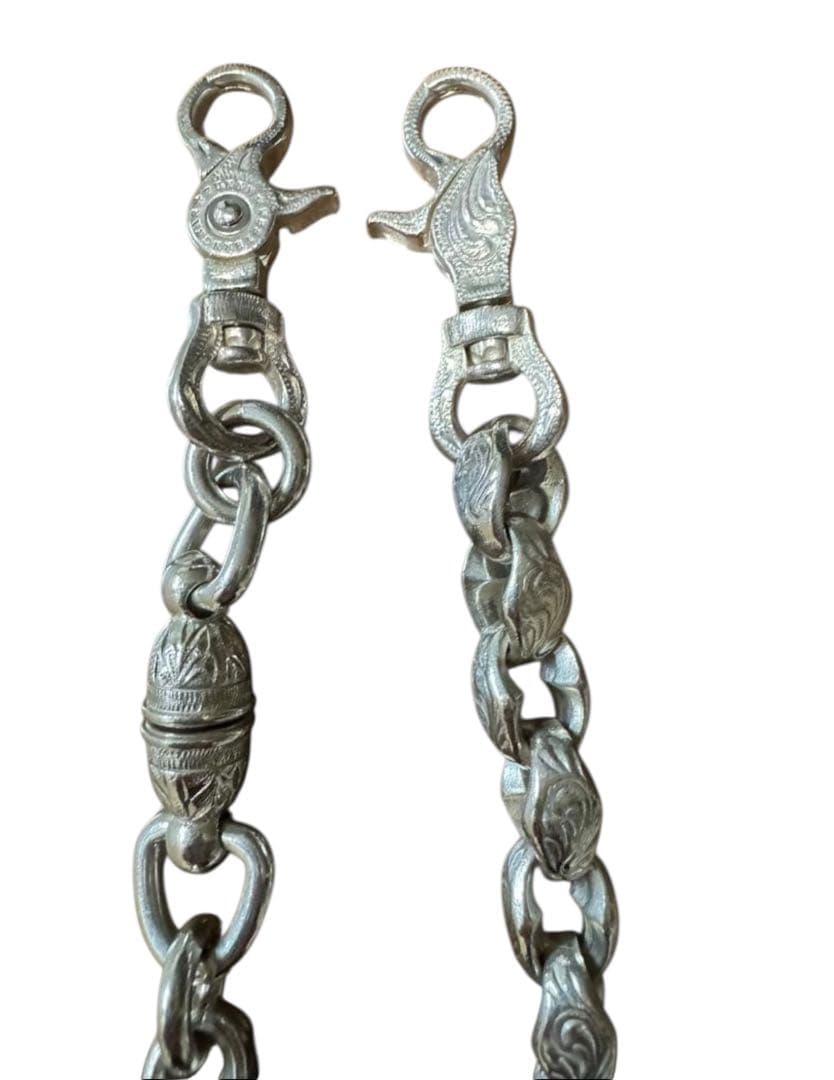 定価25万！極美品！初期 FUNNY 極太 925シルバー ウォレットチェーン