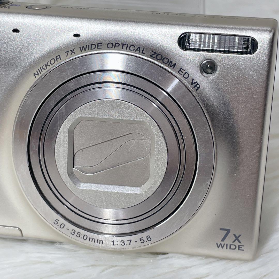 【✨美品✨】Nikon COOLPIX S6100【✨新品バッテリー付き✨】
