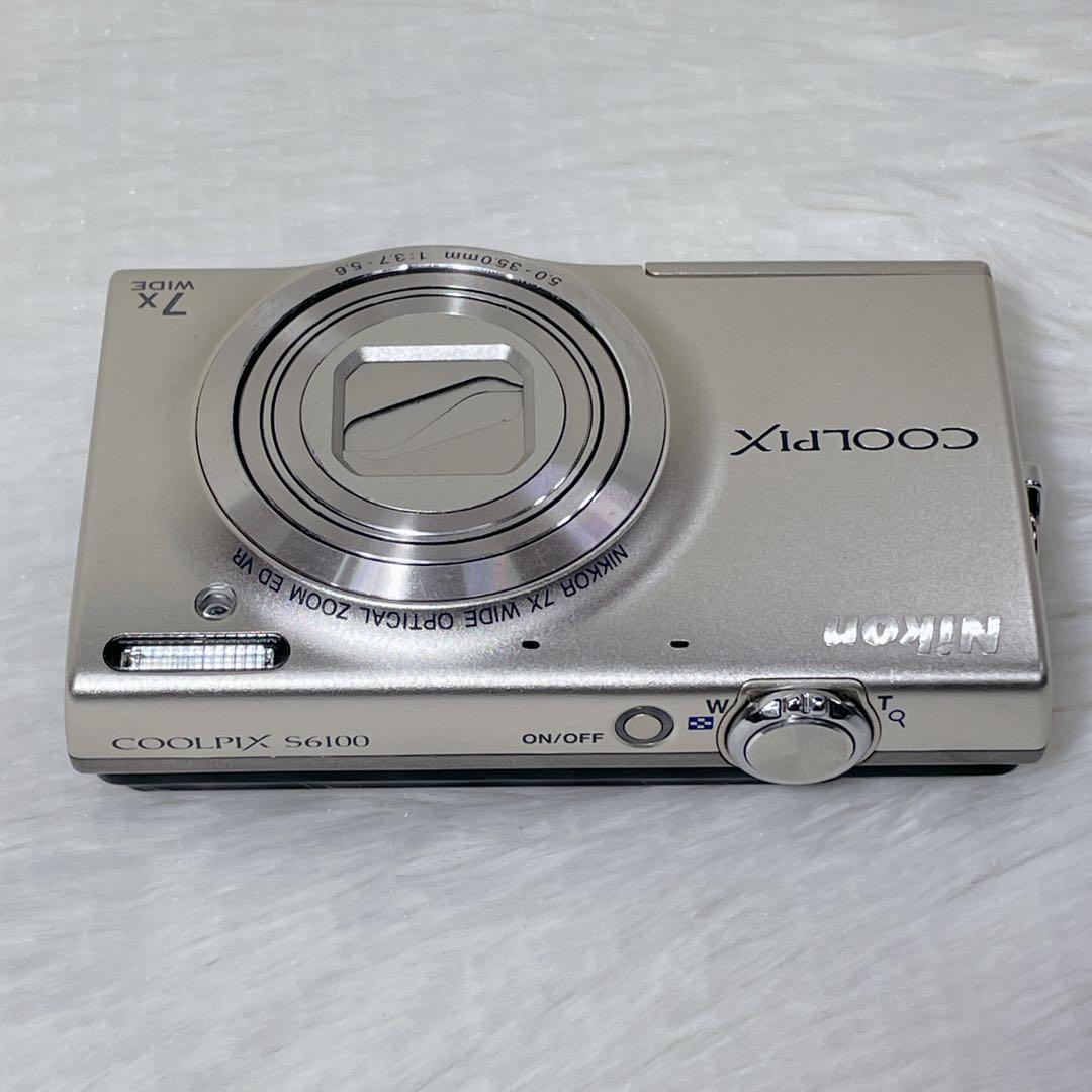 【✨美品✨】Nikon COOLPIX S6100【✨新品バッテリー付き✨】