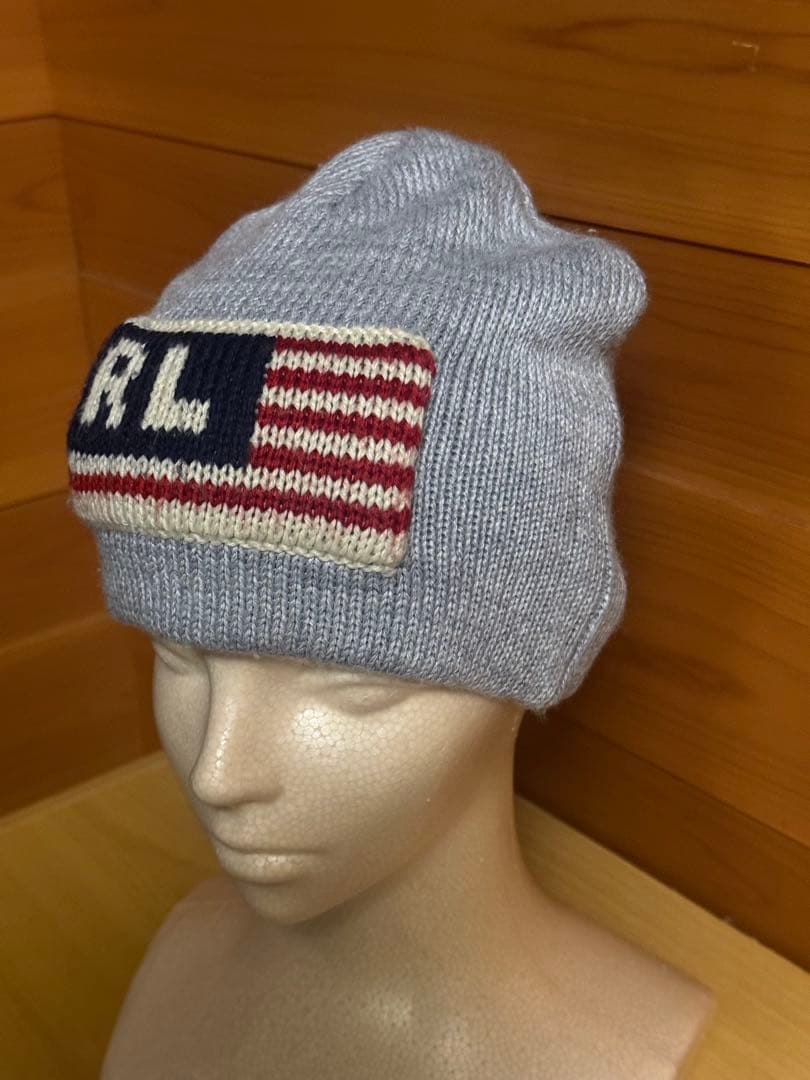 【超希少◎】polo jeans company　ビーニー　星条旗　y2k　美品