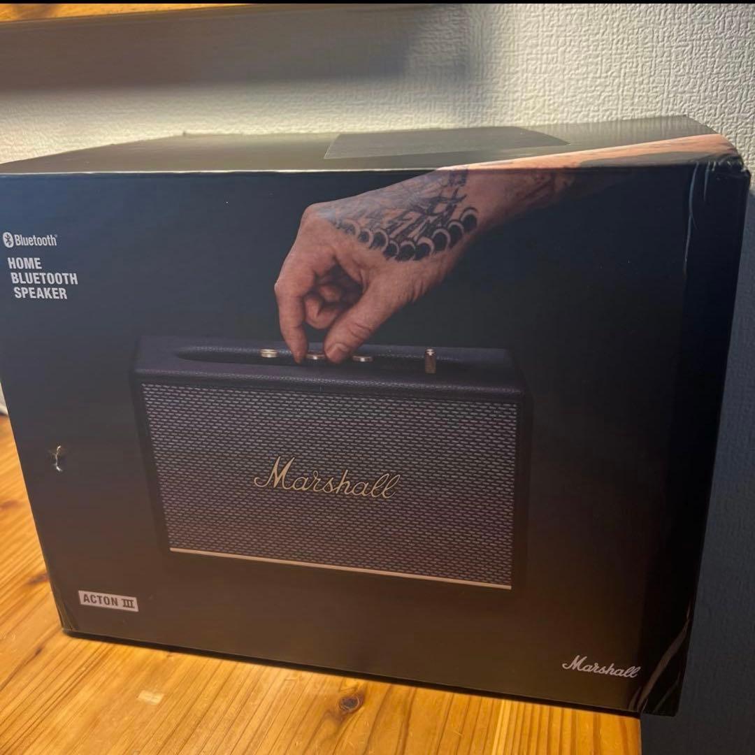 Marshall acton3 ワイヤレススピーカー ブラック