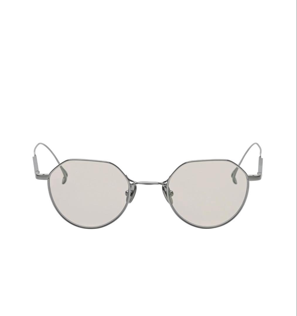 【値下げ中】ISSEY MIYAKE サングラス シルバー 金子眼鏡