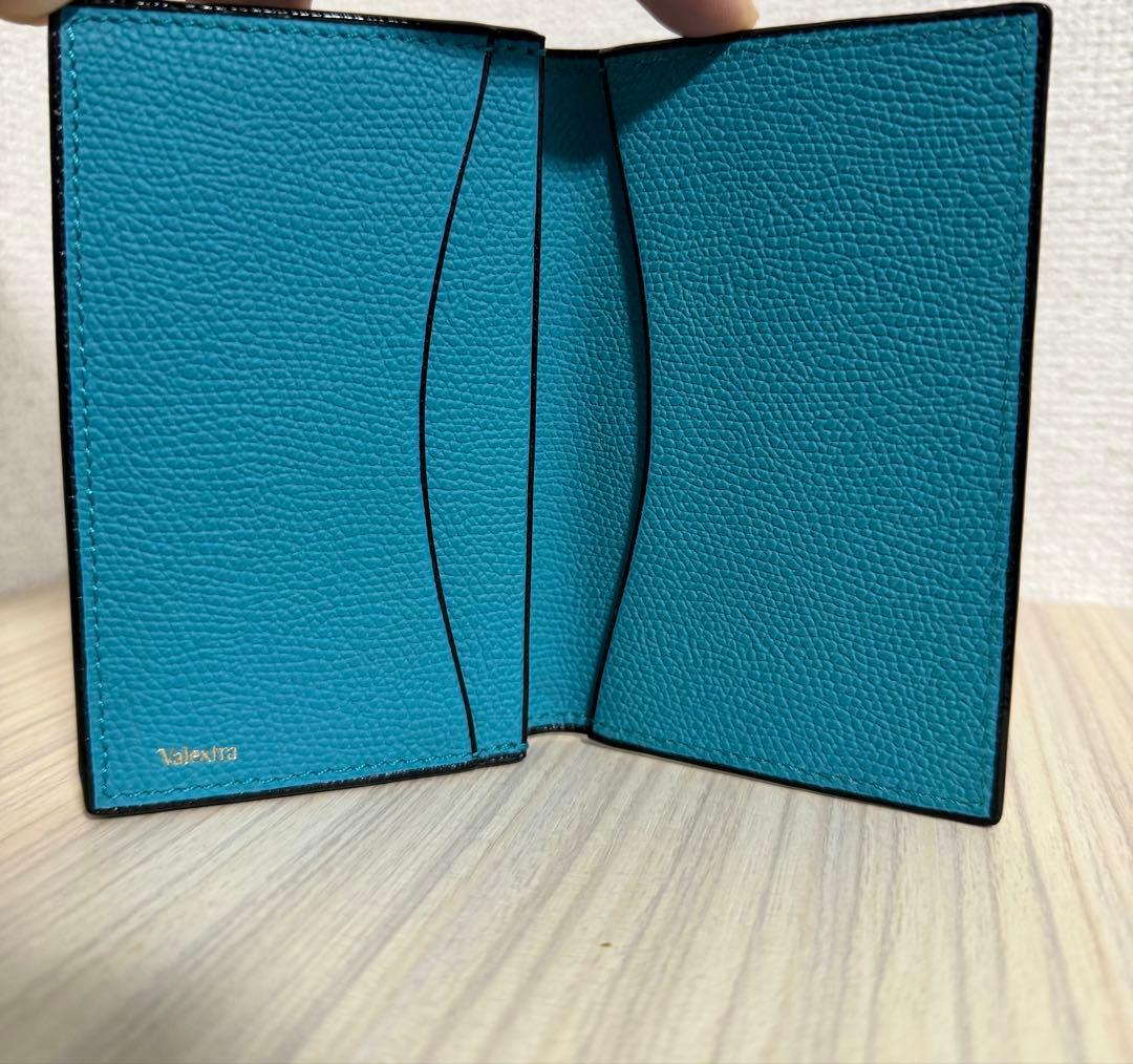 Valextra ターコイズ 名刺入れ