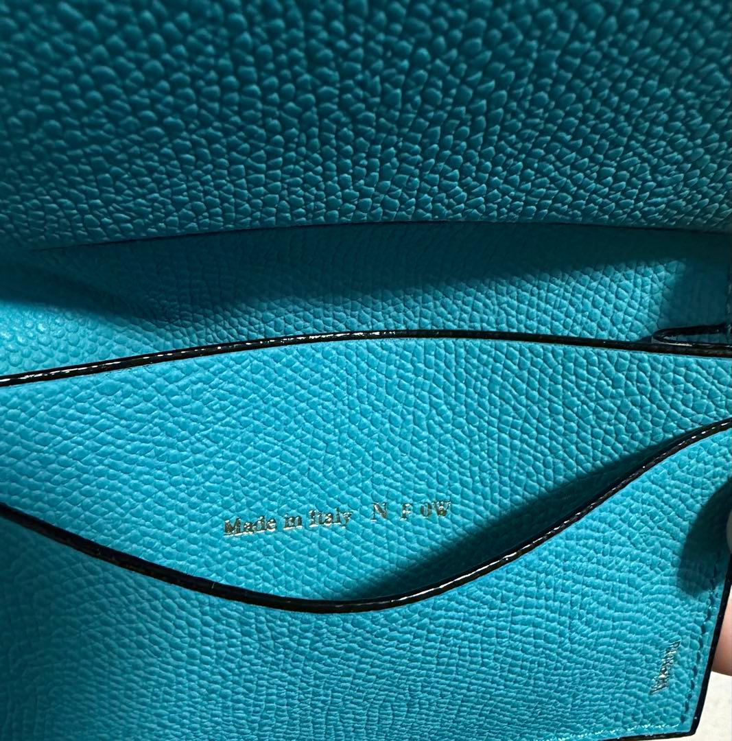 Valextra ターコイズ 名刺入れ