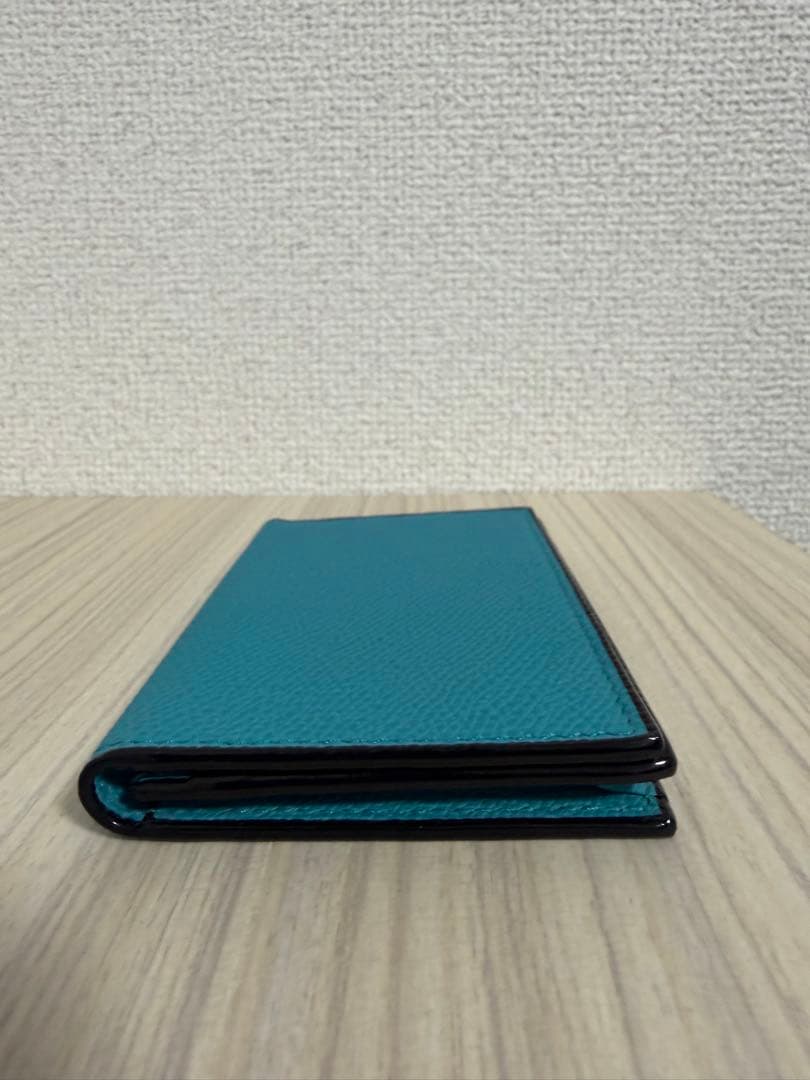 Valextra ターコイズ 名刺入れ