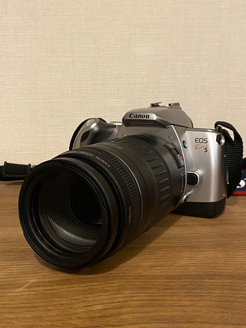 Canon キャノン EOS kiss5 フィルムカメラ 望遠レンズセット
