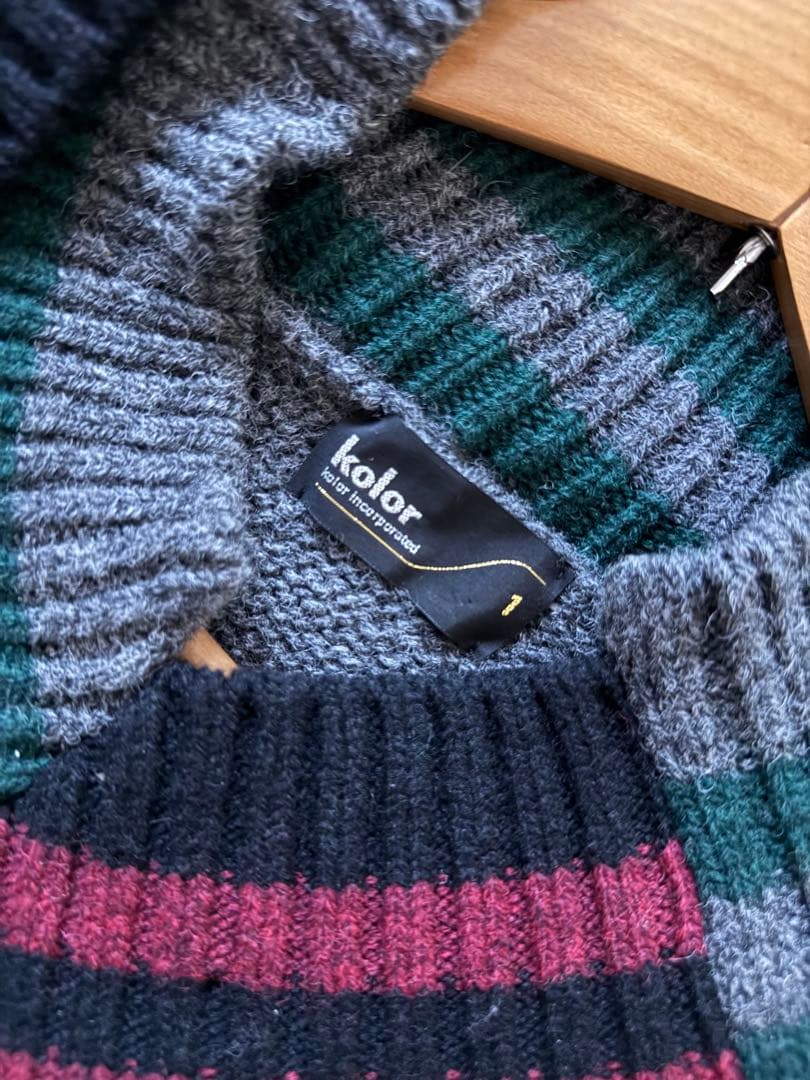 k*a様 kolor クレイジーパターン ニット サイズ1