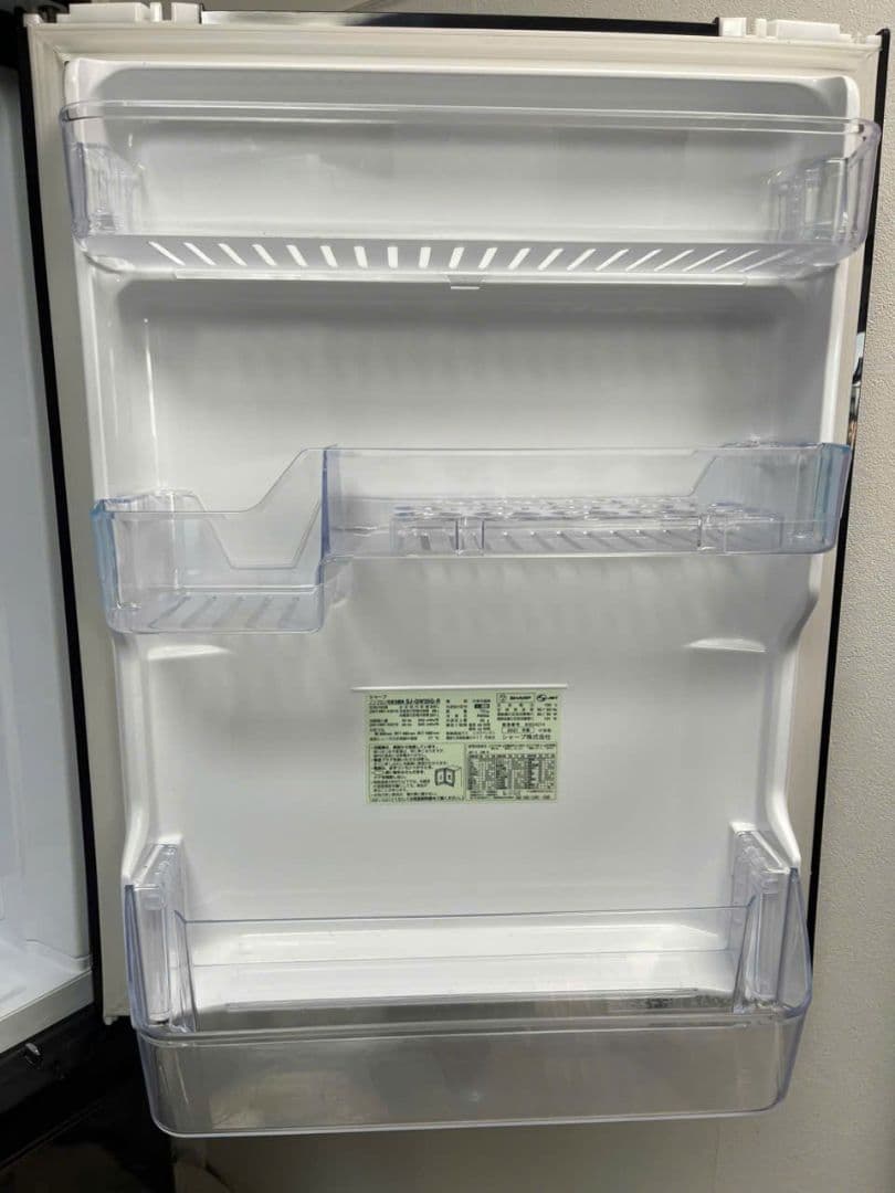 配送無料 美品 SHARP 冷蔵庫SJ-GW35G-R　2021年製