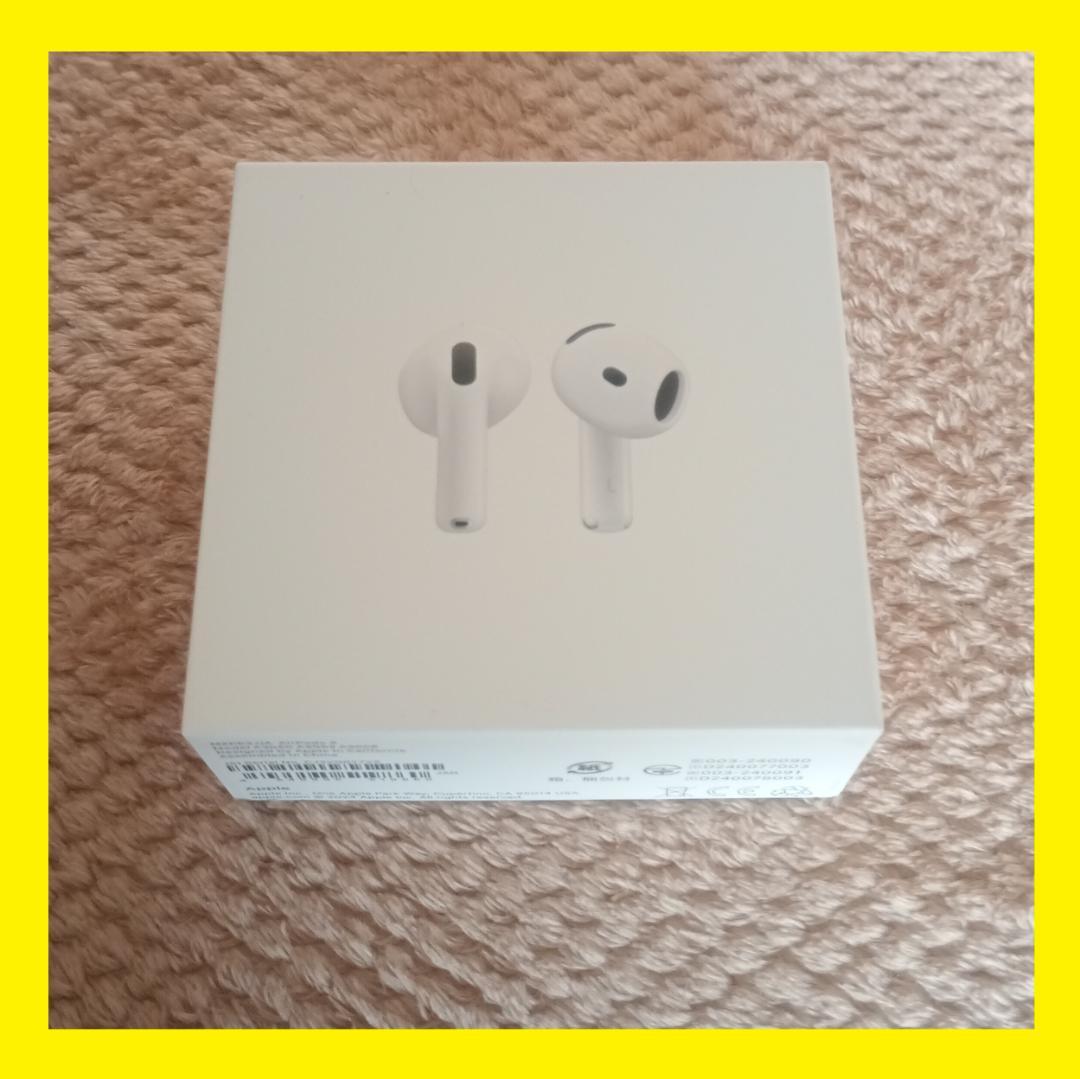 Apple AirPods 4 新品 ノイズキャンセル非搭載