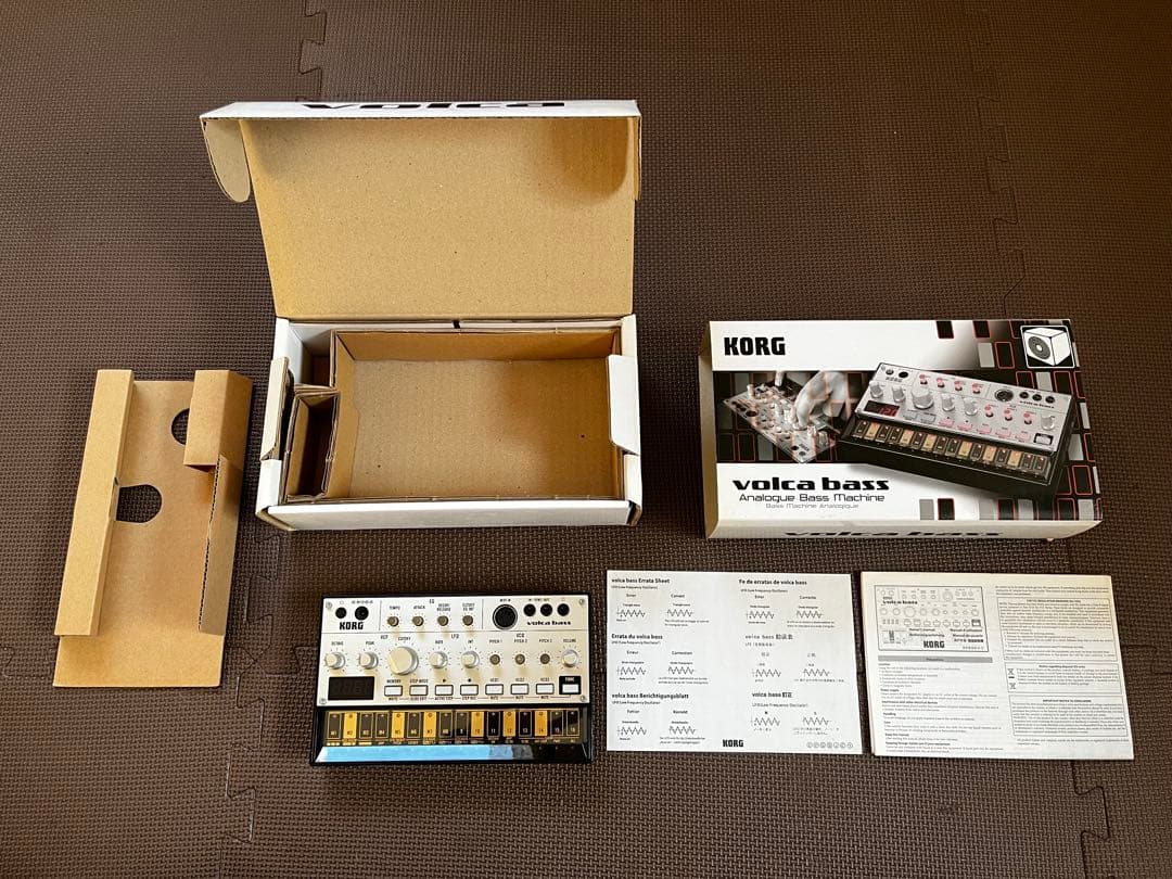 KORG volca bass アナログベースシンセサイザー