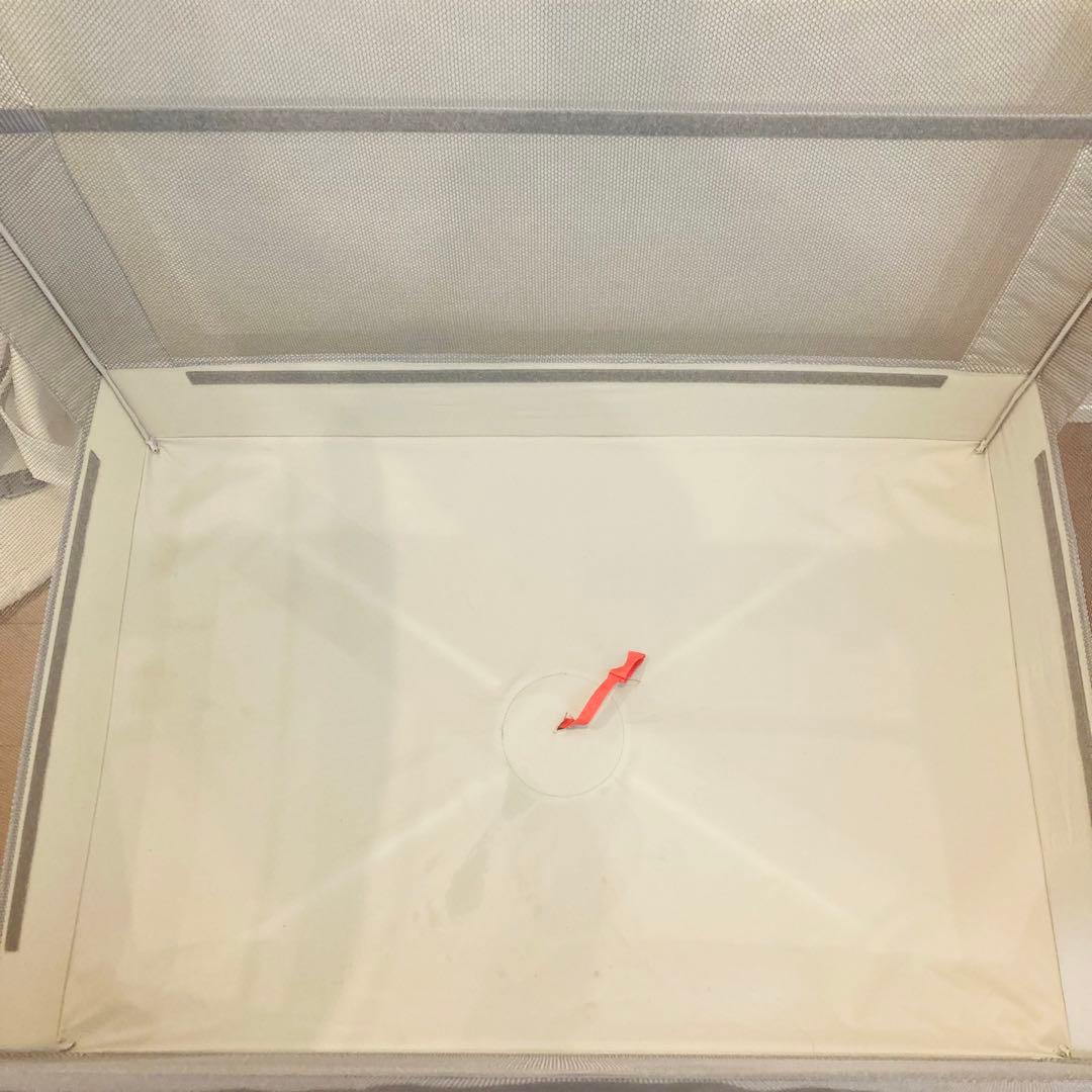 Aprica ベビーベッド　ココネルエアー　グレーベアー