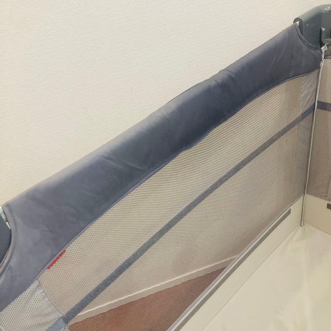 Aprica ベビーベッド　ココネルエアー　グレーベアー