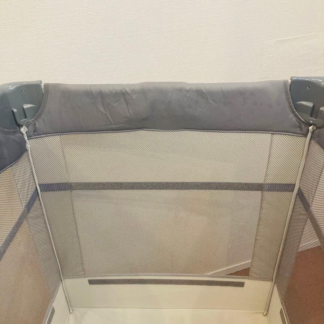 Aprica ベビーベッド　ココネルエアー　グレーベアー