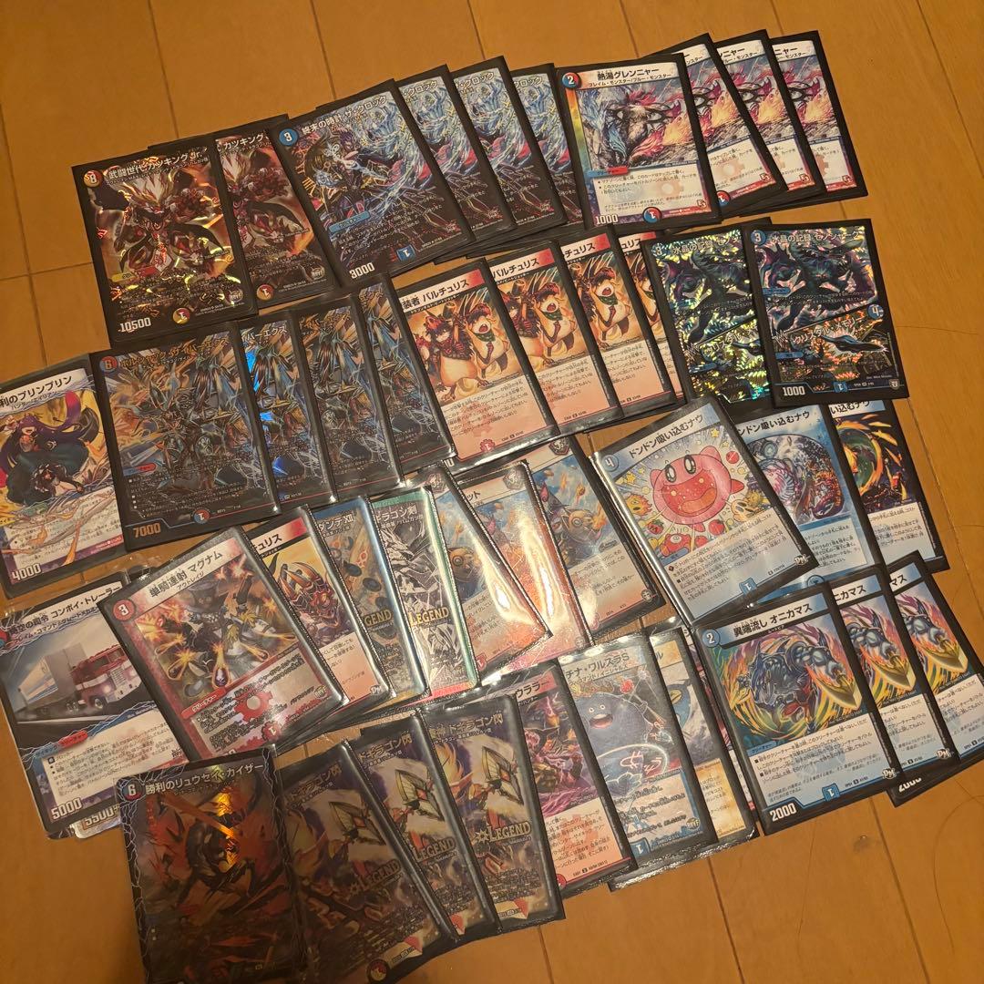 デュエマ引退品 プレイマット、デッキケースまとめ売り