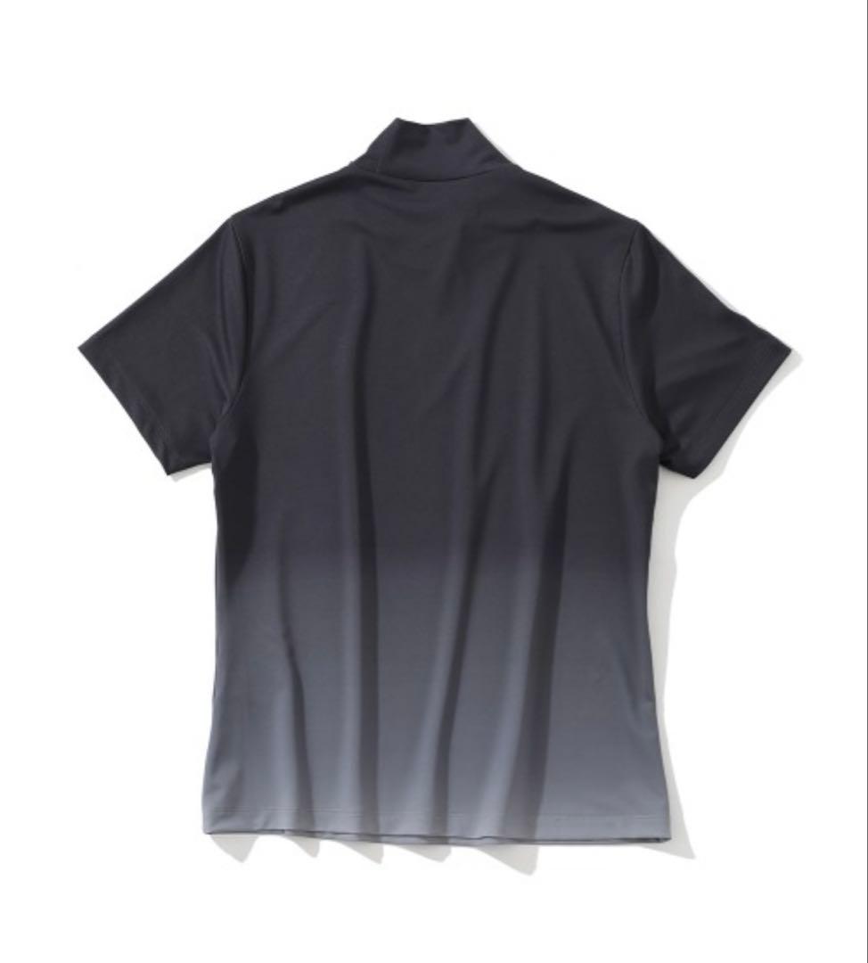 MARK&LONA／TL-Ombre Mock Neck Tee／WOMEN
