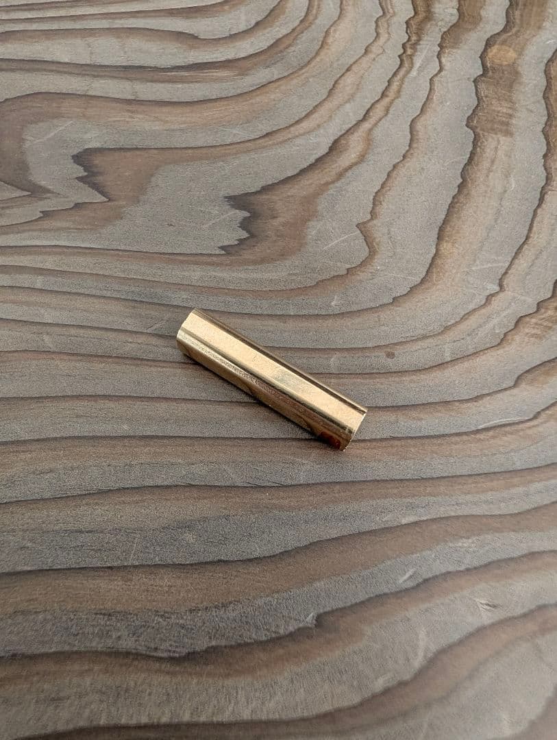 K18 ハンドメイド バングル 約12.4g