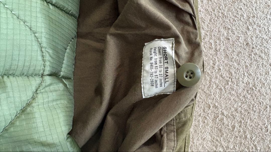 実物インナー付　WAIPER.inc 米軍 M-65 フィールドジャケット