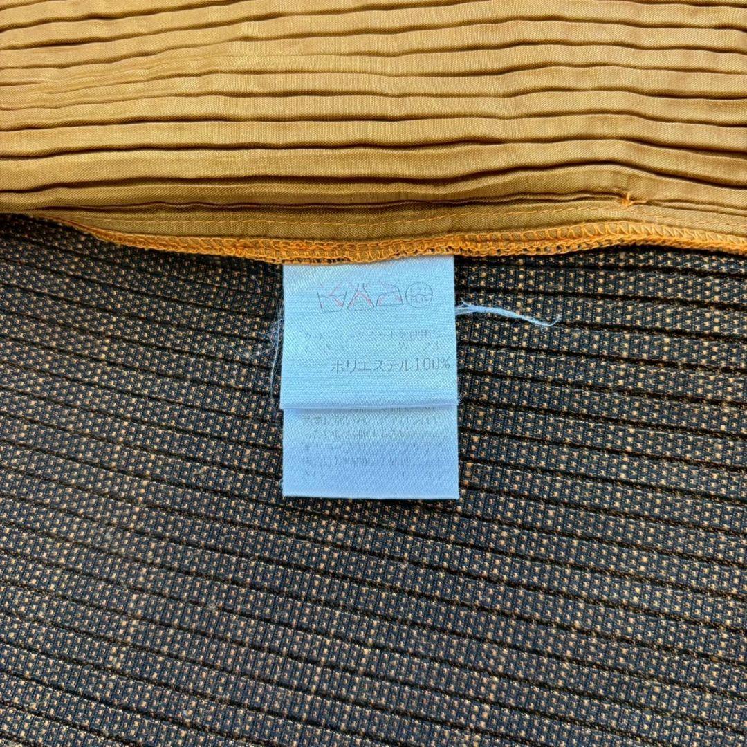 イッセイミヤケ　ISSEY MIYAKE 　プリーツ　ジャケット　ブラウン