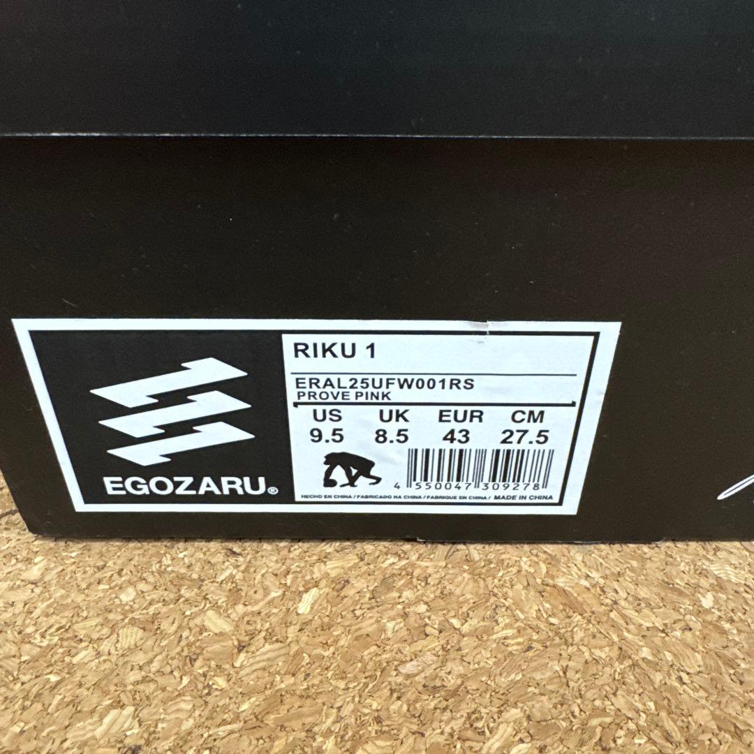 EGOZARU RIKU 1 27.5 cm 新品未使用　 riku1 リク1