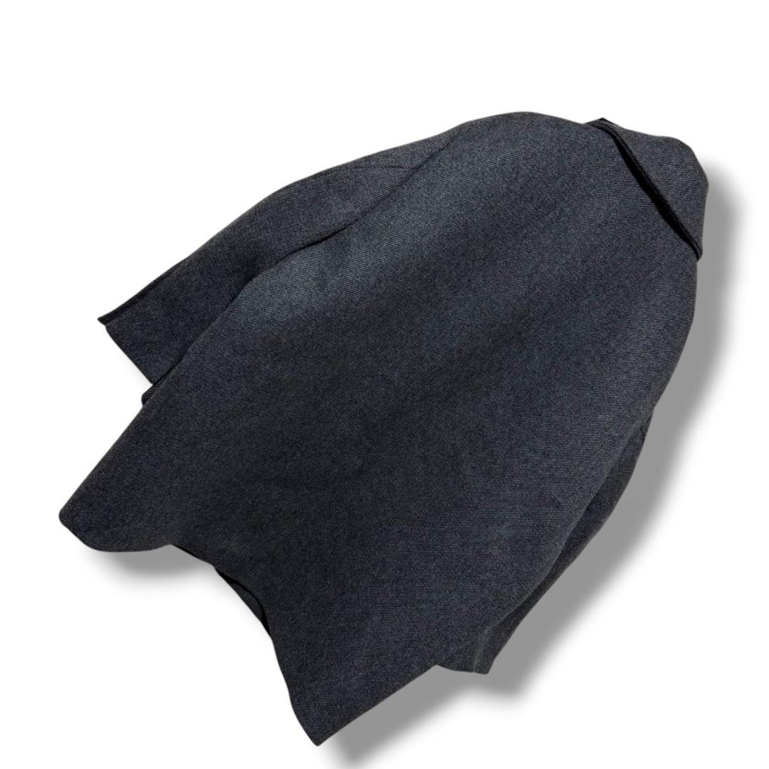 未使用に近い PRADA 贅沢三角ロゴプレート オーバーサイズ ウールコート