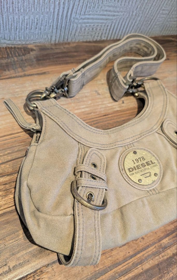 DIESEL Archive shoulder bag Y2K 三日月