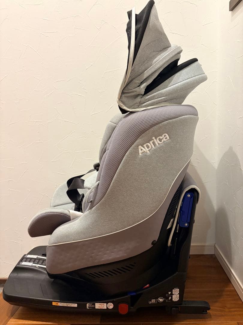 クリーニング済　美品　アップリカ　クルリラ　ISOFIX　付属品全て揃っています