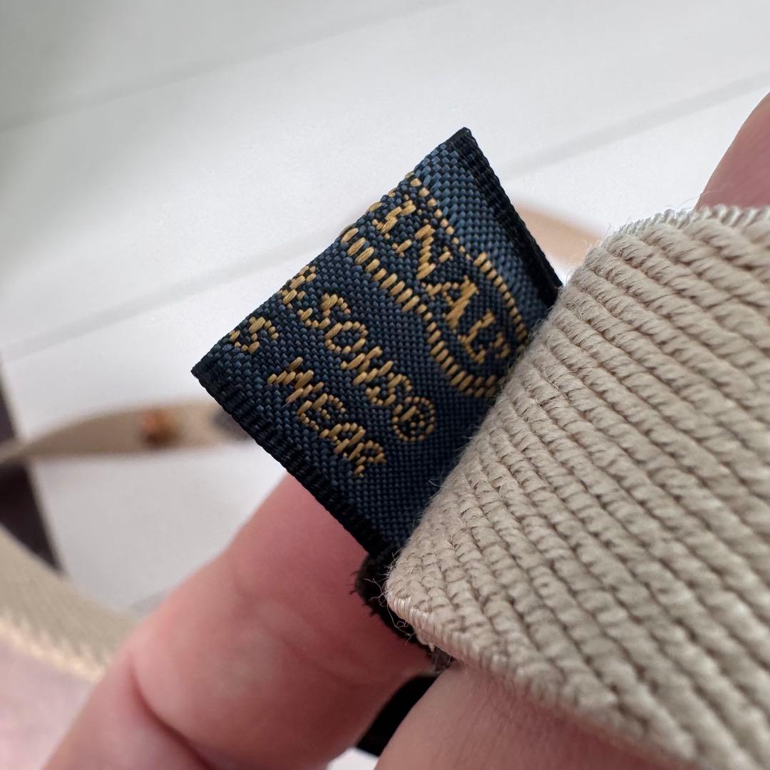 gypsy&sons キャンバスレザーサスペンダー　ボタン式　19SS